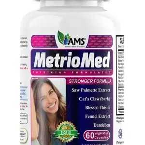 AMS MetrioMed Fertility Support for Women 60 Capsules